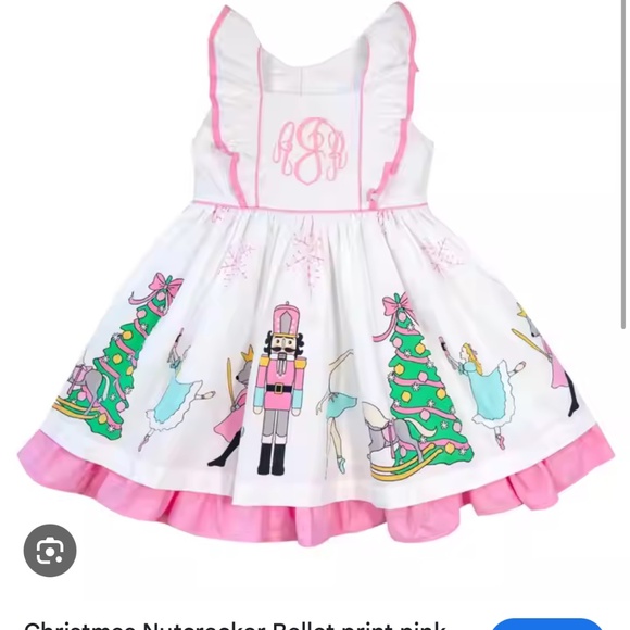 COPY - Eleanor Rose Nutcracker Dress - NOT MONOGRAMMED - Picture 1 of 2